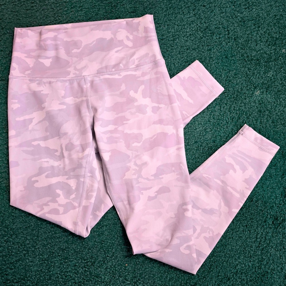 Lululemon Wunder Train High-Rise Tight Size 8 Heritage 365 Camo Crisp Athleisure